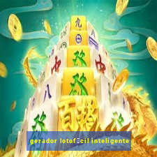 gerador lotof谩cil inteligente